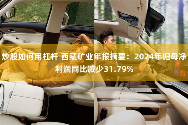 炒股如何用杠杆 西藏矿业年报摘要：2024年归母净利润同比减少31.79%