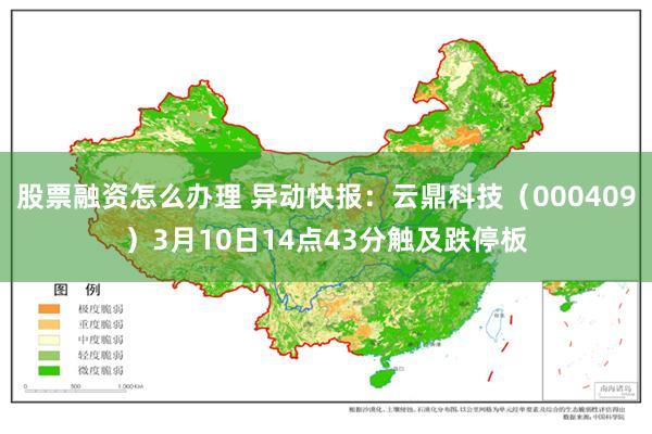 股票融资怎么办理 异动快报：云鼎科技（000409）3月10日14点43分触及跌停板