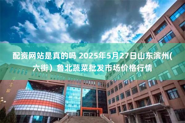 配资网站是真的吗 2025年5月27日山东滨州(六街)鲁北蔬菜批发市场价格行情